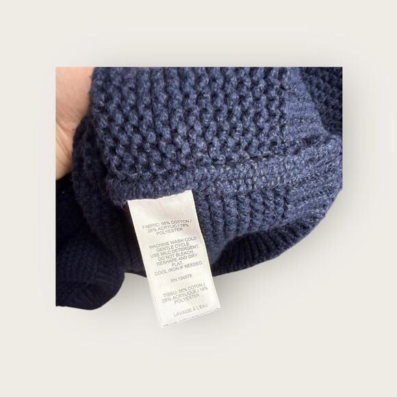 Vineyard Vines Kids Chunky Knit Whale Sweater Size Large - Picture 4 of 4